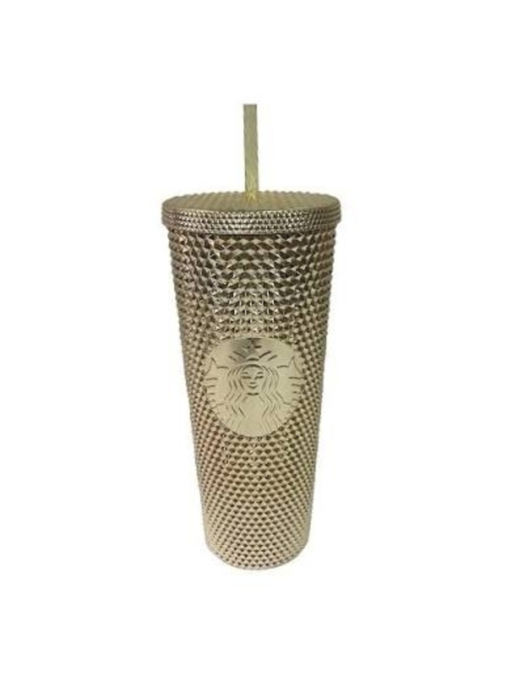 Starbucks Gold Studded Venti Tumbler with Straw